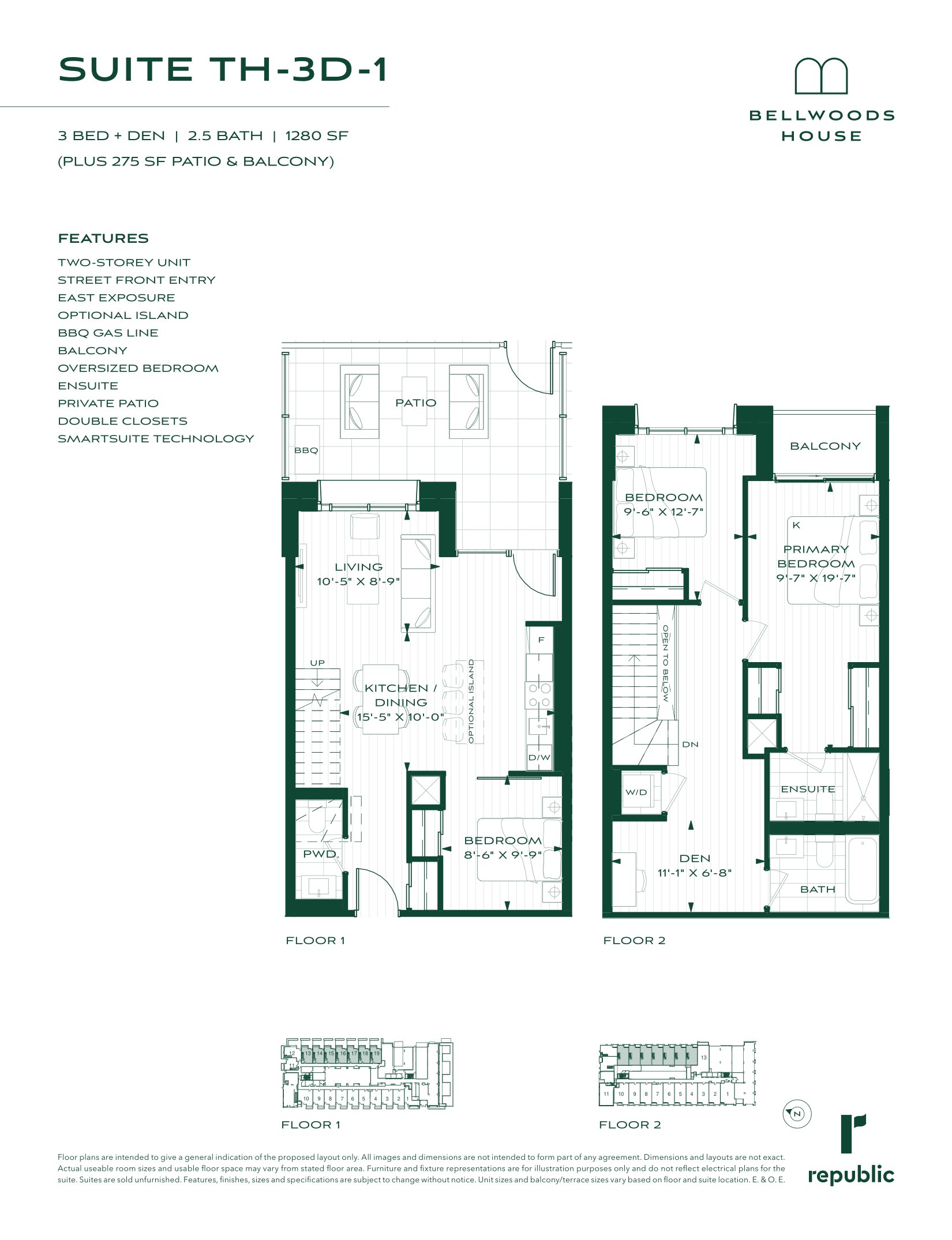 TH-3D-1 floor plan