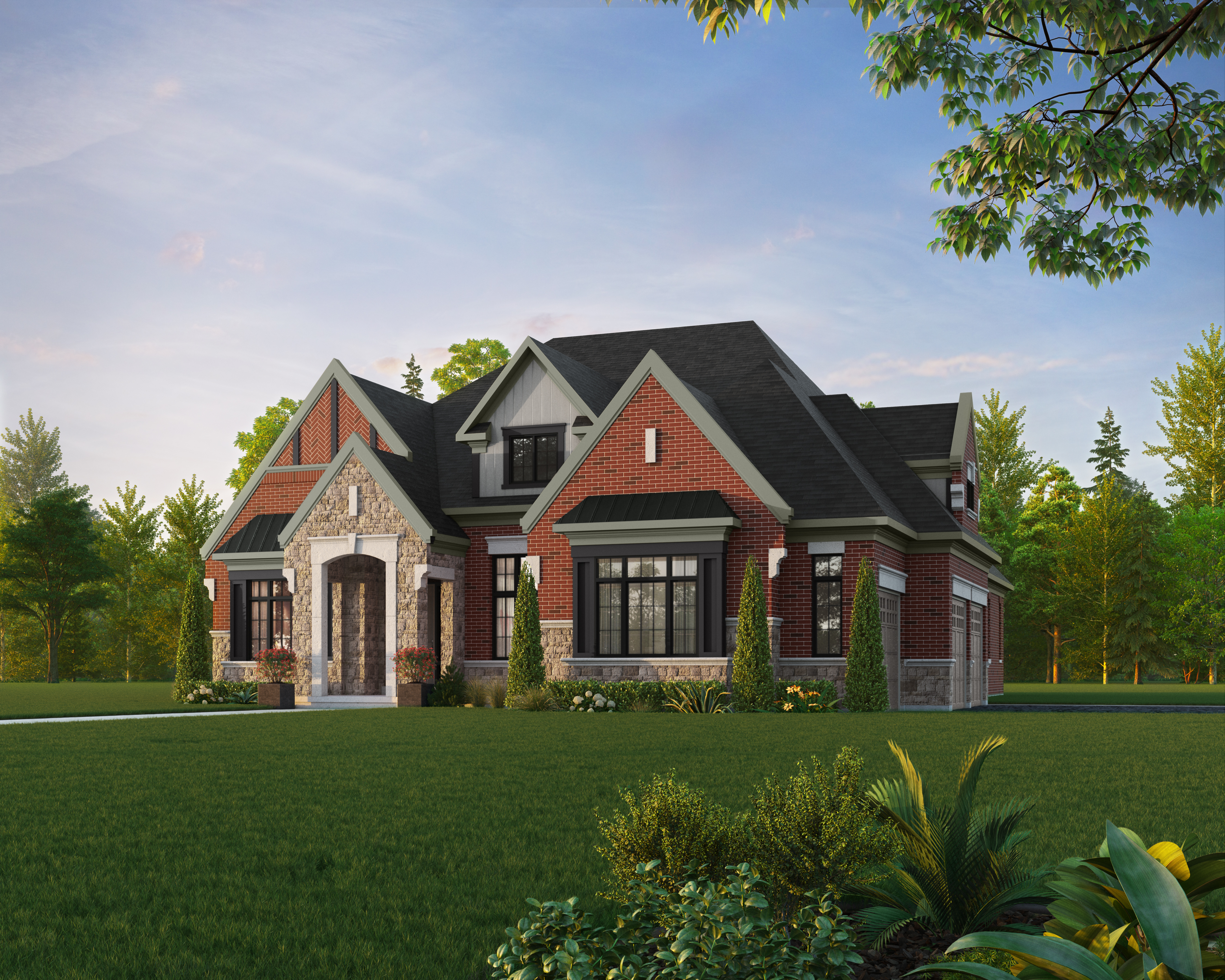 The Huron floor plan