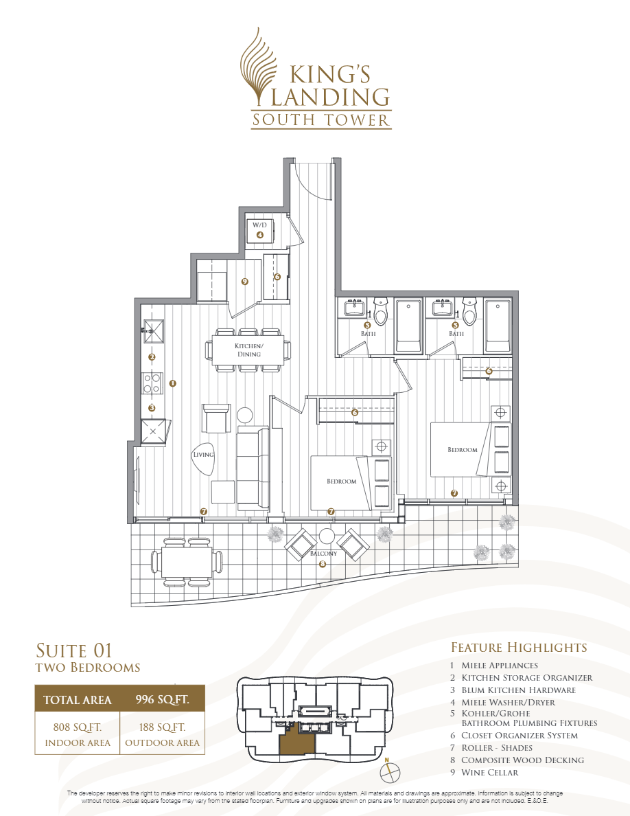 2501 - South Lower floor plan