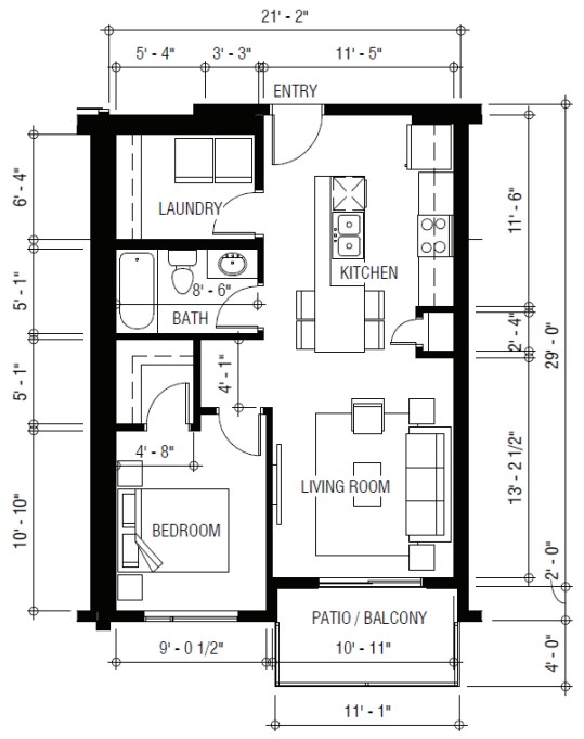 989 floor plan