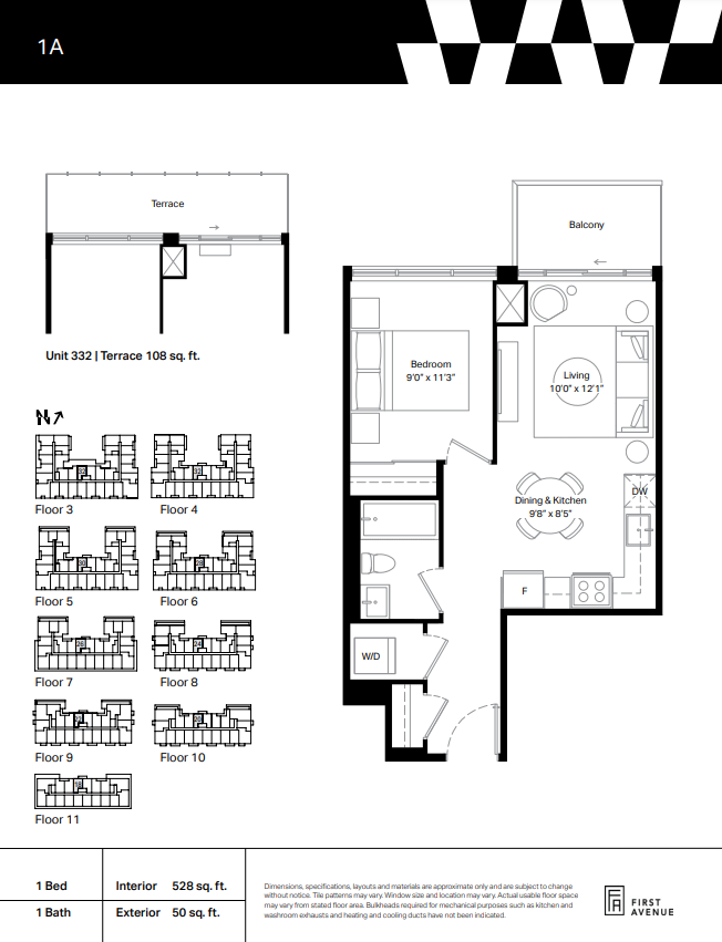 1A floor plan