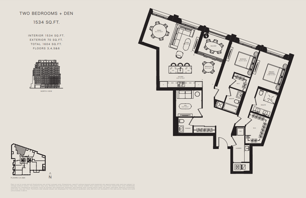 Fifth Level - 1535 floor plan