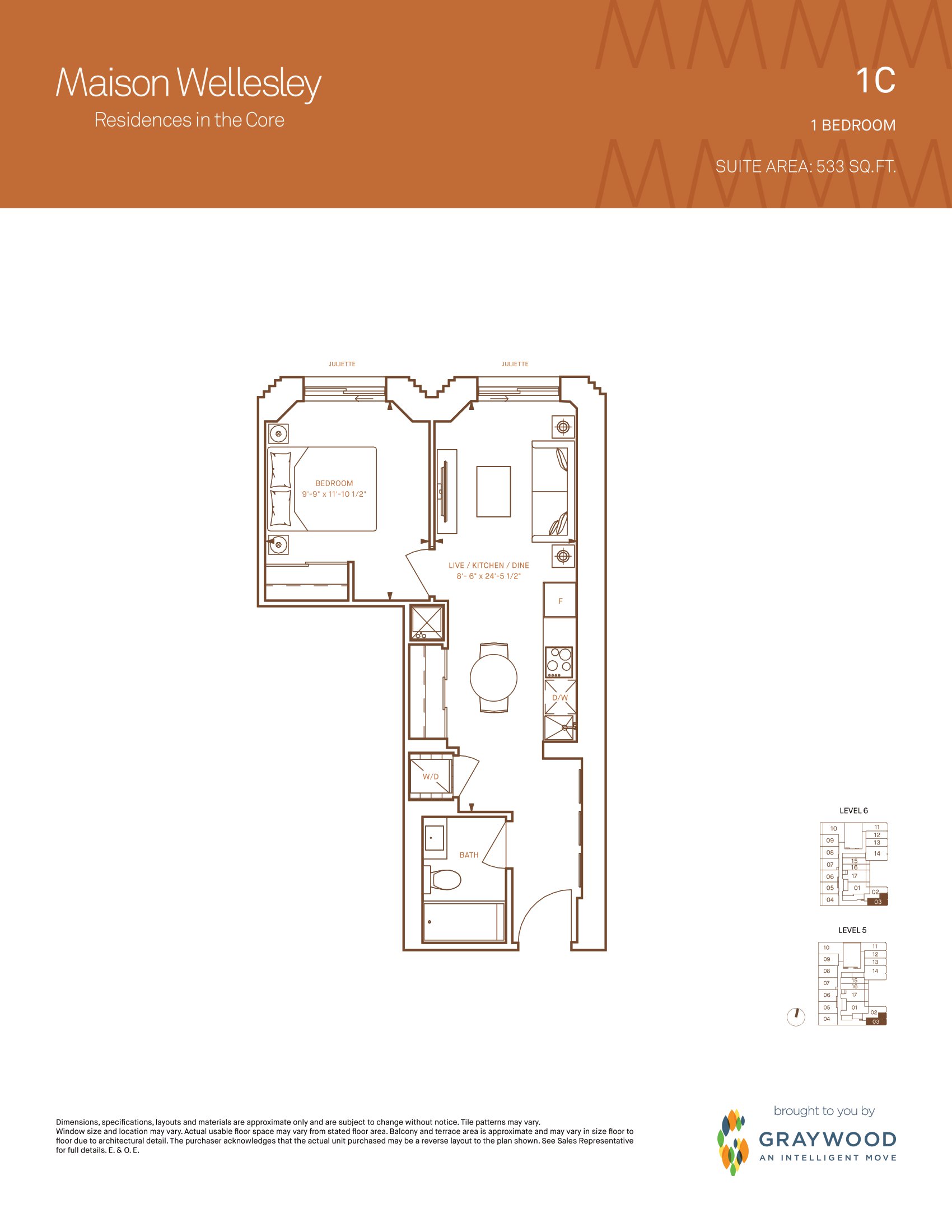 1C floor plan