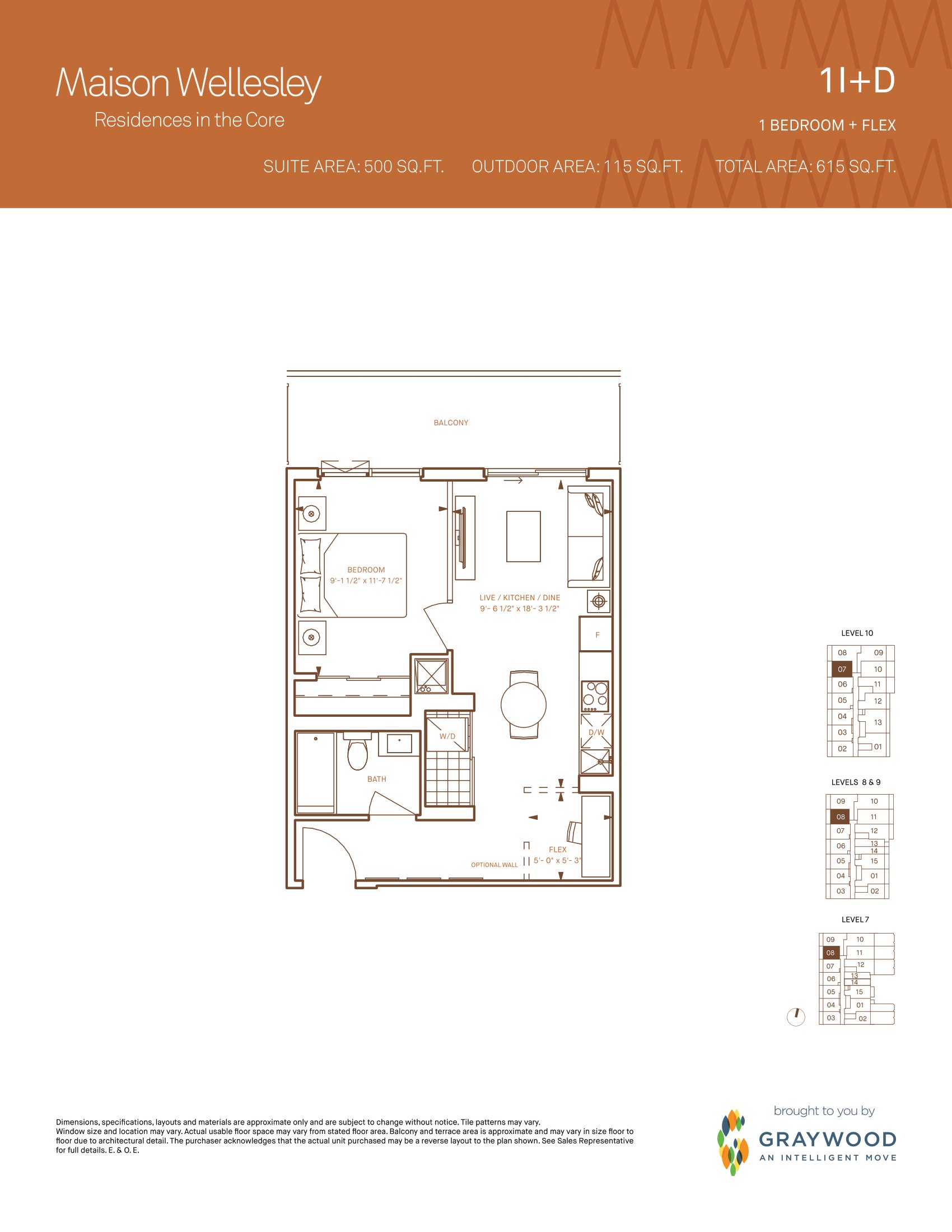 1I+D floor plan