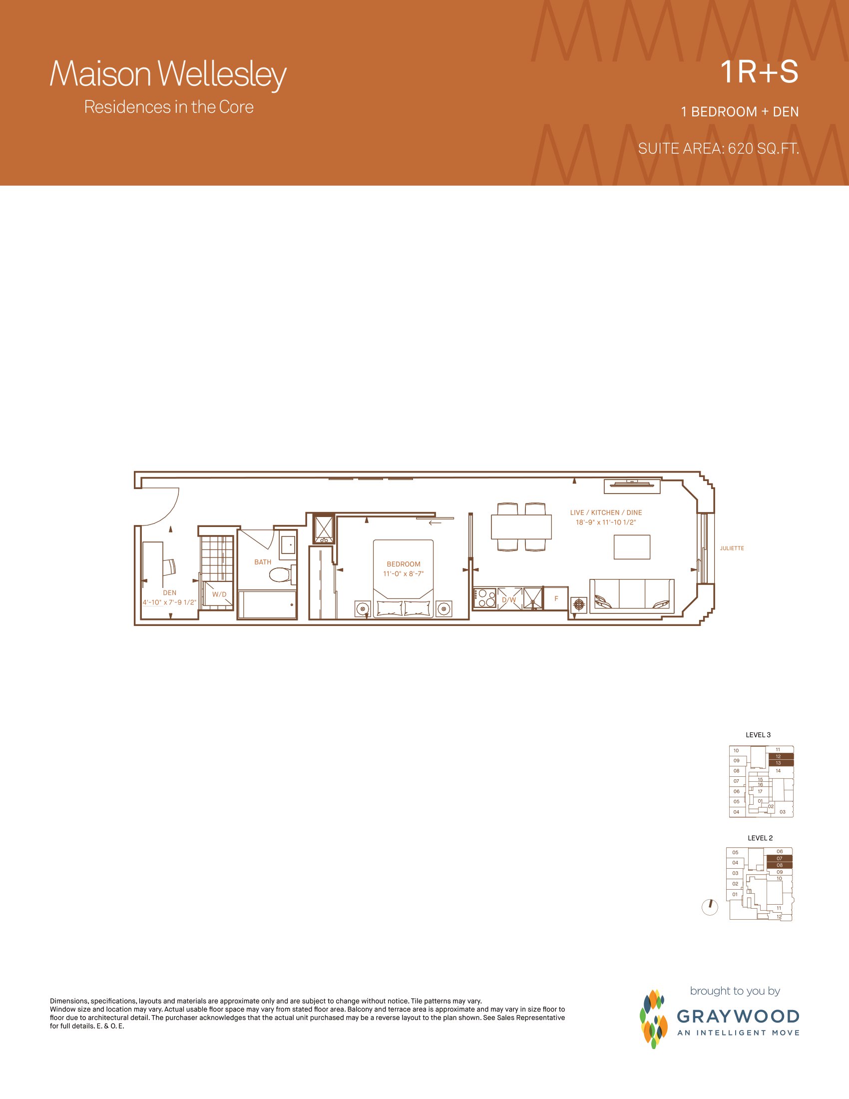 1R+S floor plan