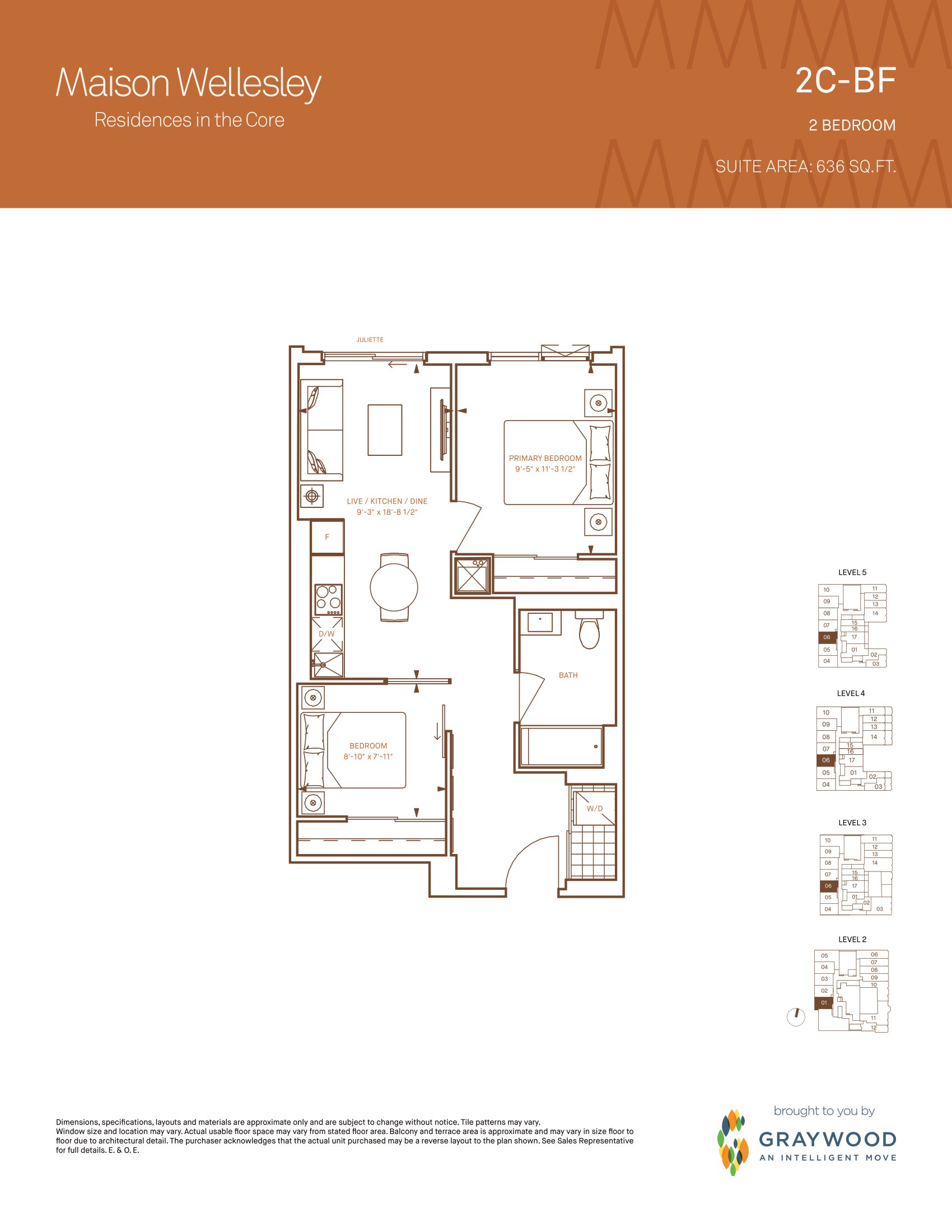 2C floor plan