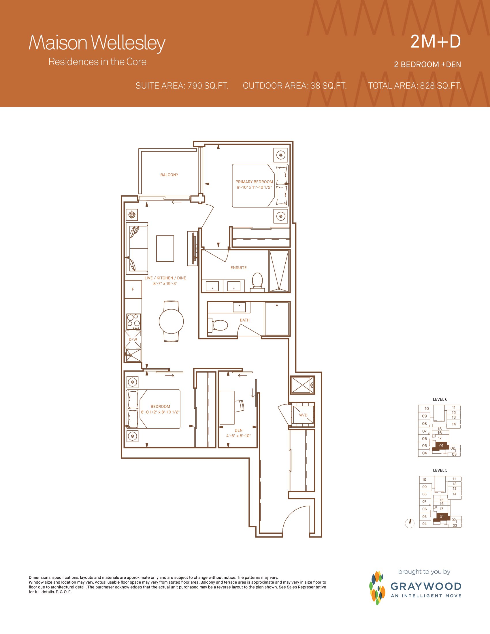 2M+D floor plan