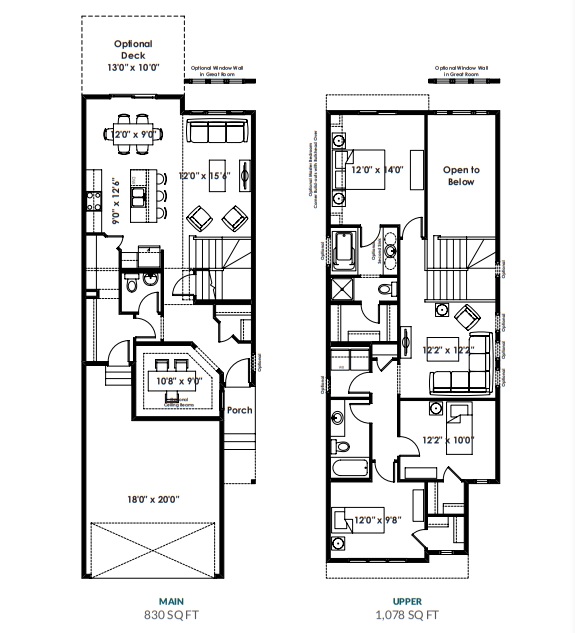 The Halladay floor plan