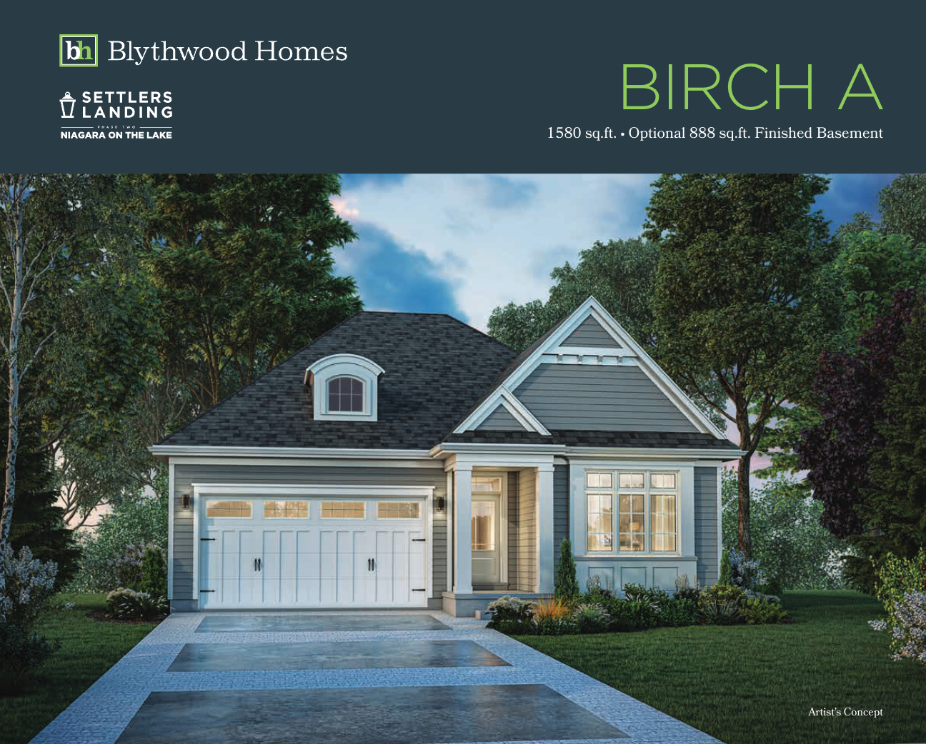 Birch A floor plan