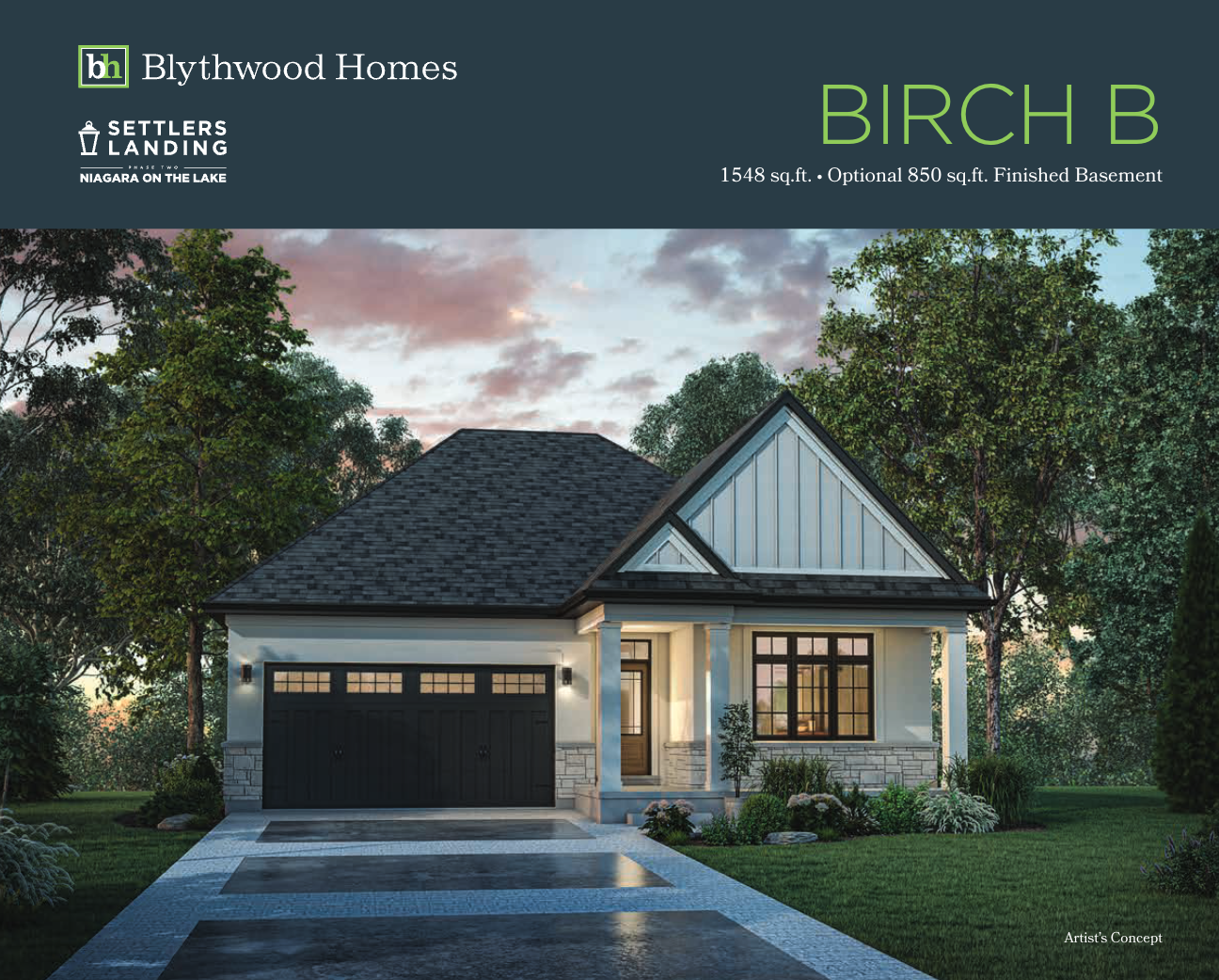 Birch B floor plan