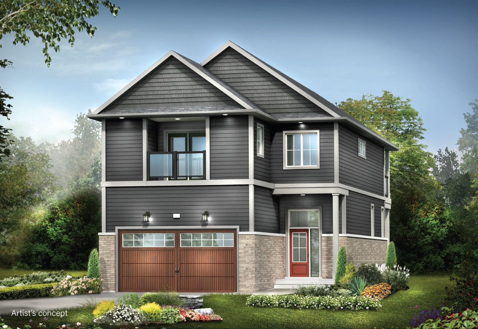 Model 2677 floor plan