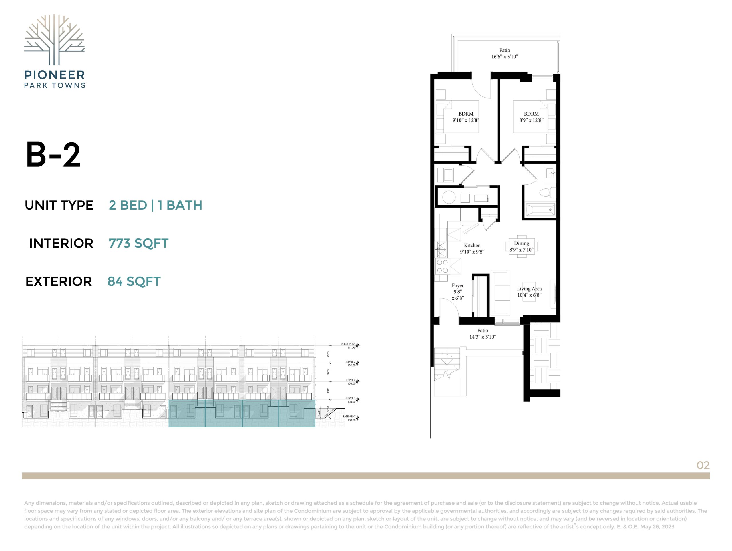 B-2 floor plan