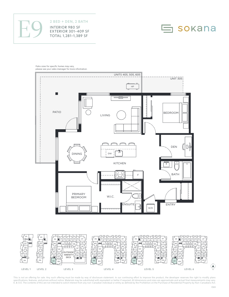 405 floor plan