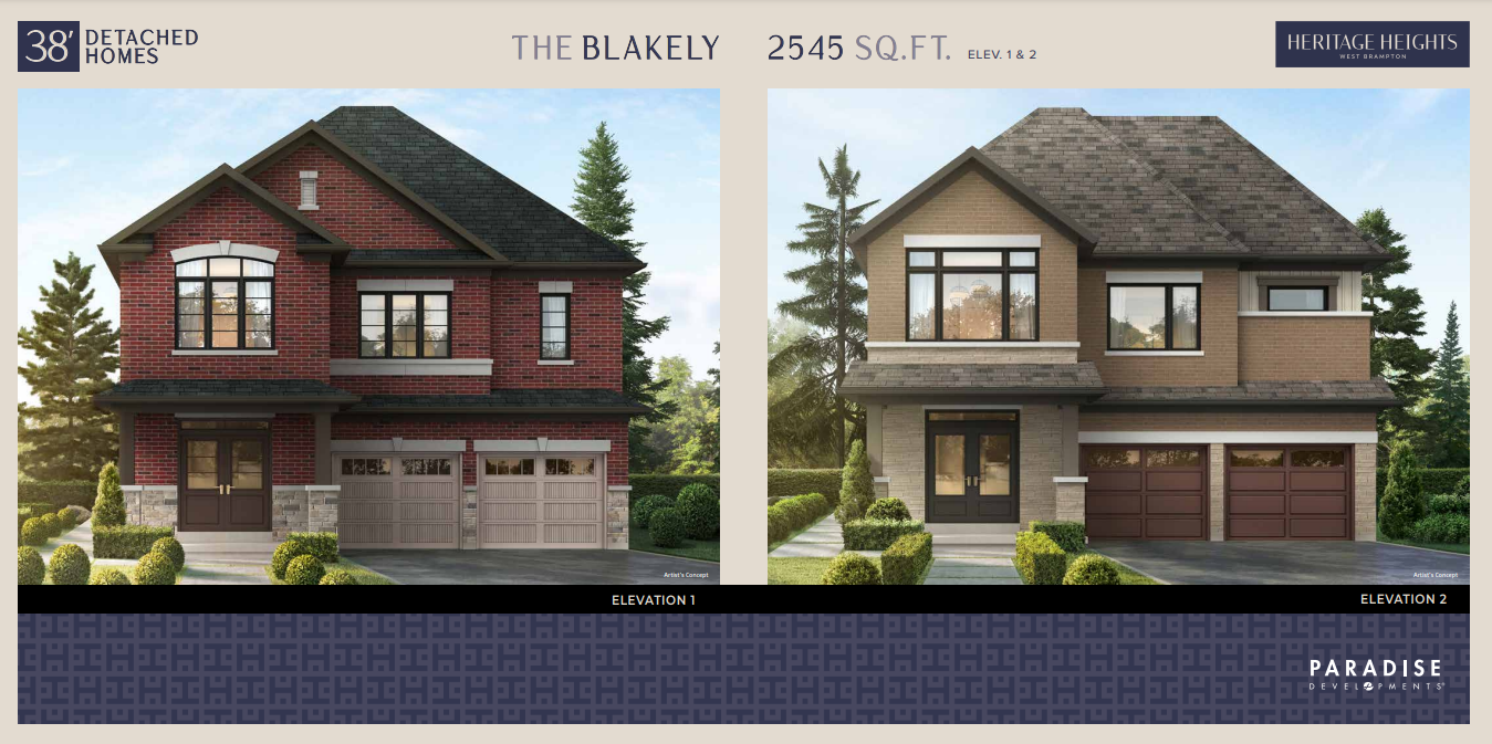 The Blakely floor plan