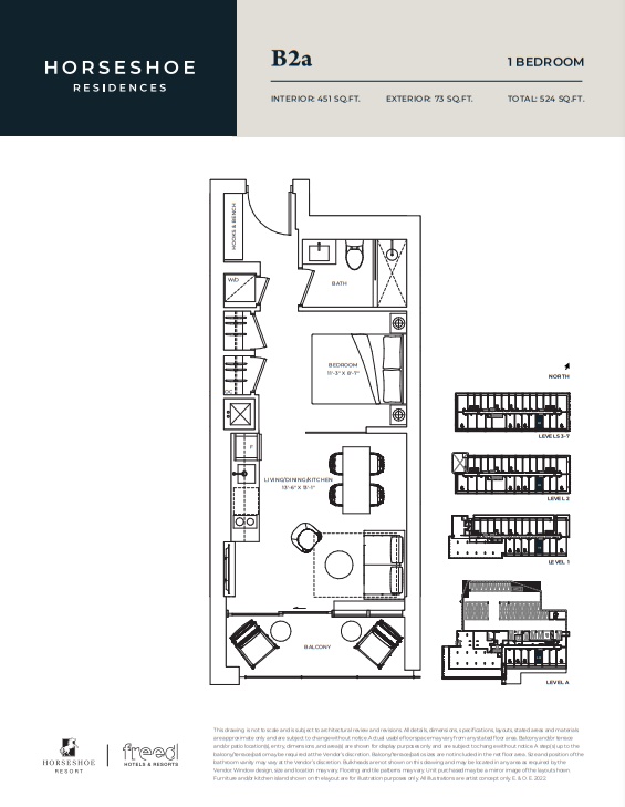 B2A floor plan