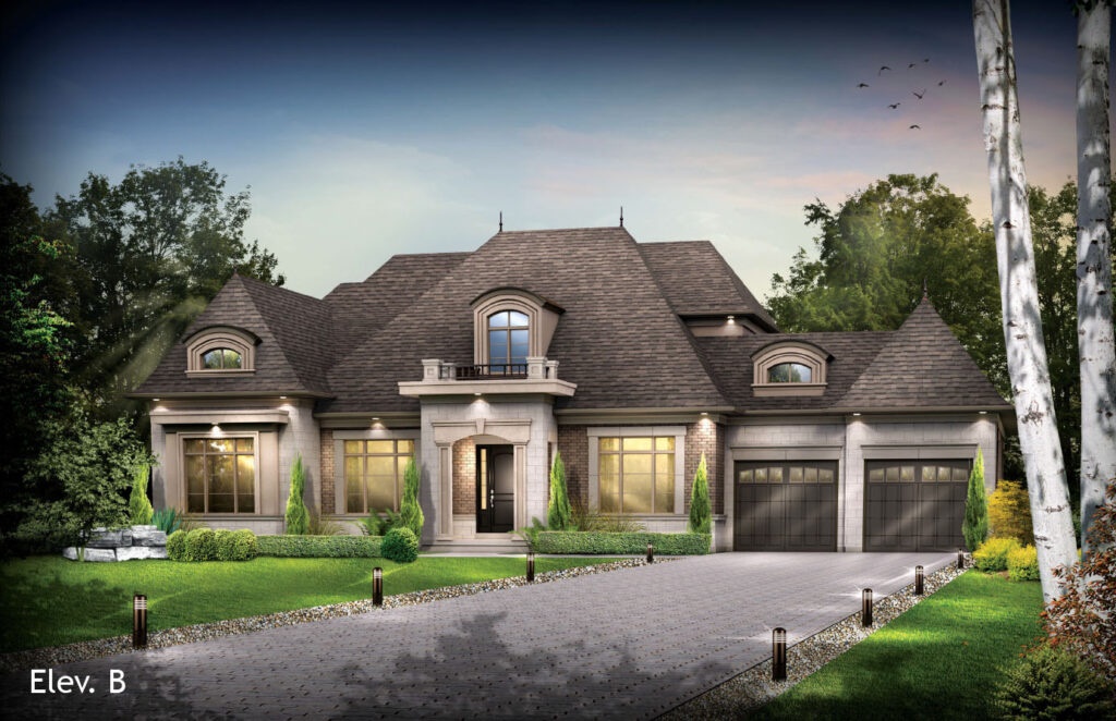 The Lancaster B floor plan