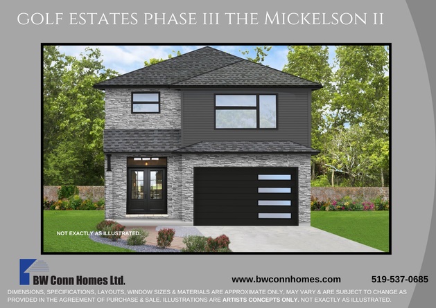 The Mickelson II floor plan