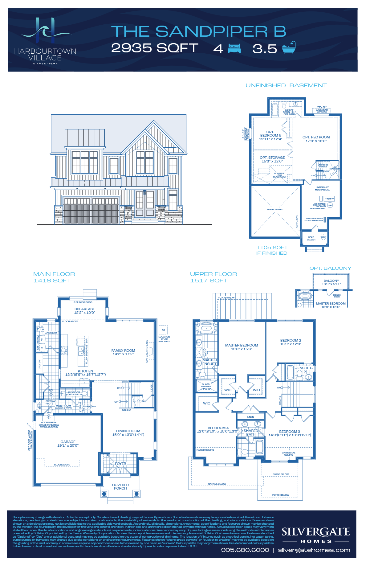THE SANDPIPER B floor plan