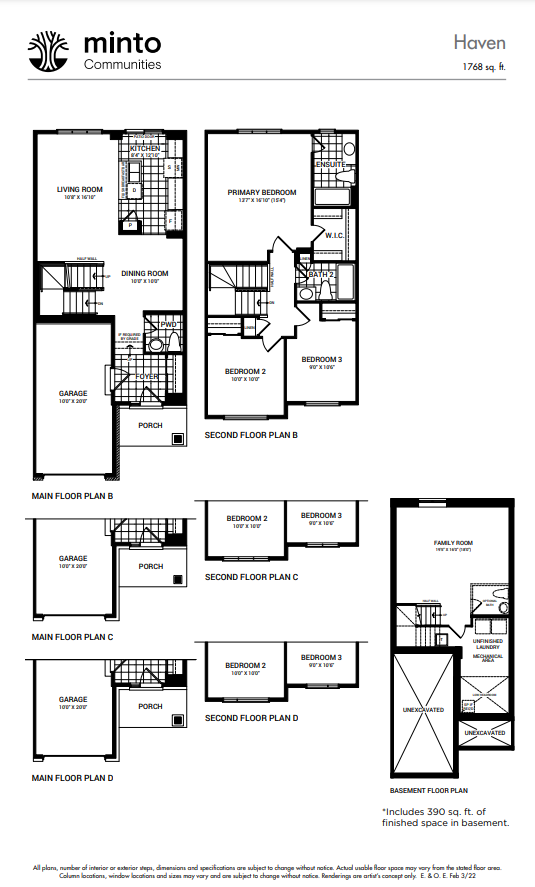 308 Elsie MacGill Walk floor plan