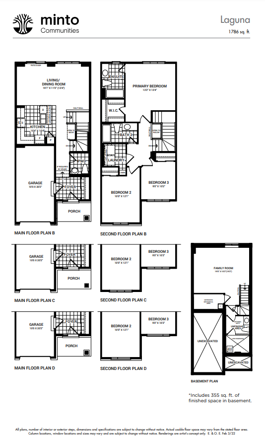 304 Elsie MacGill Walk floor plan