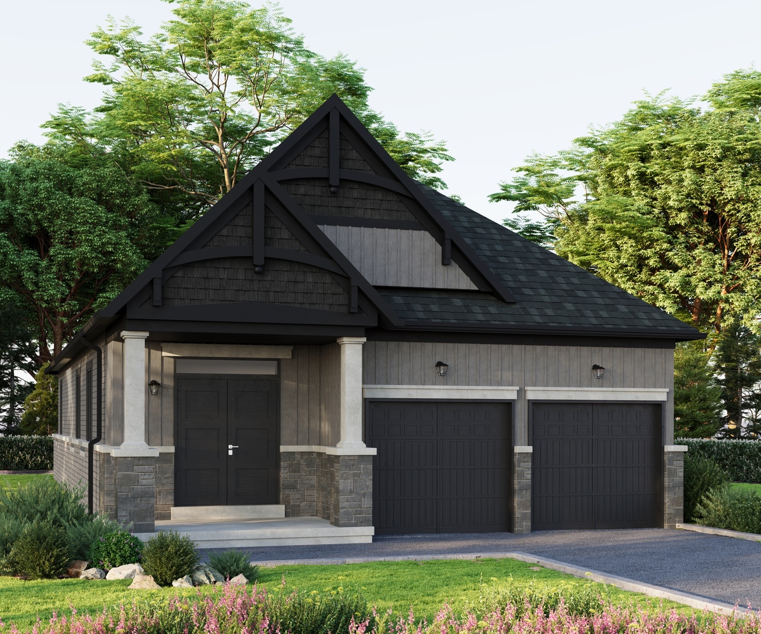 Berkley - Elev. A floor plan