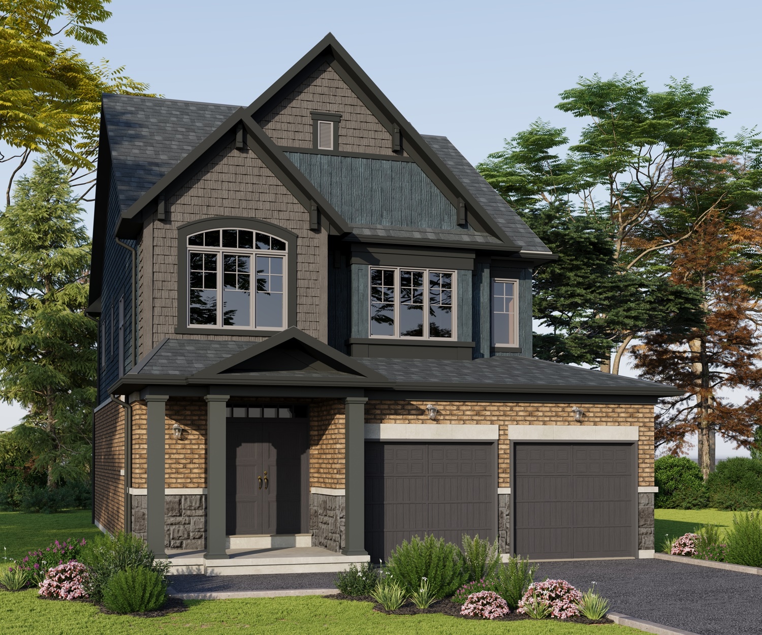 Camden - Elev. A floor plan
