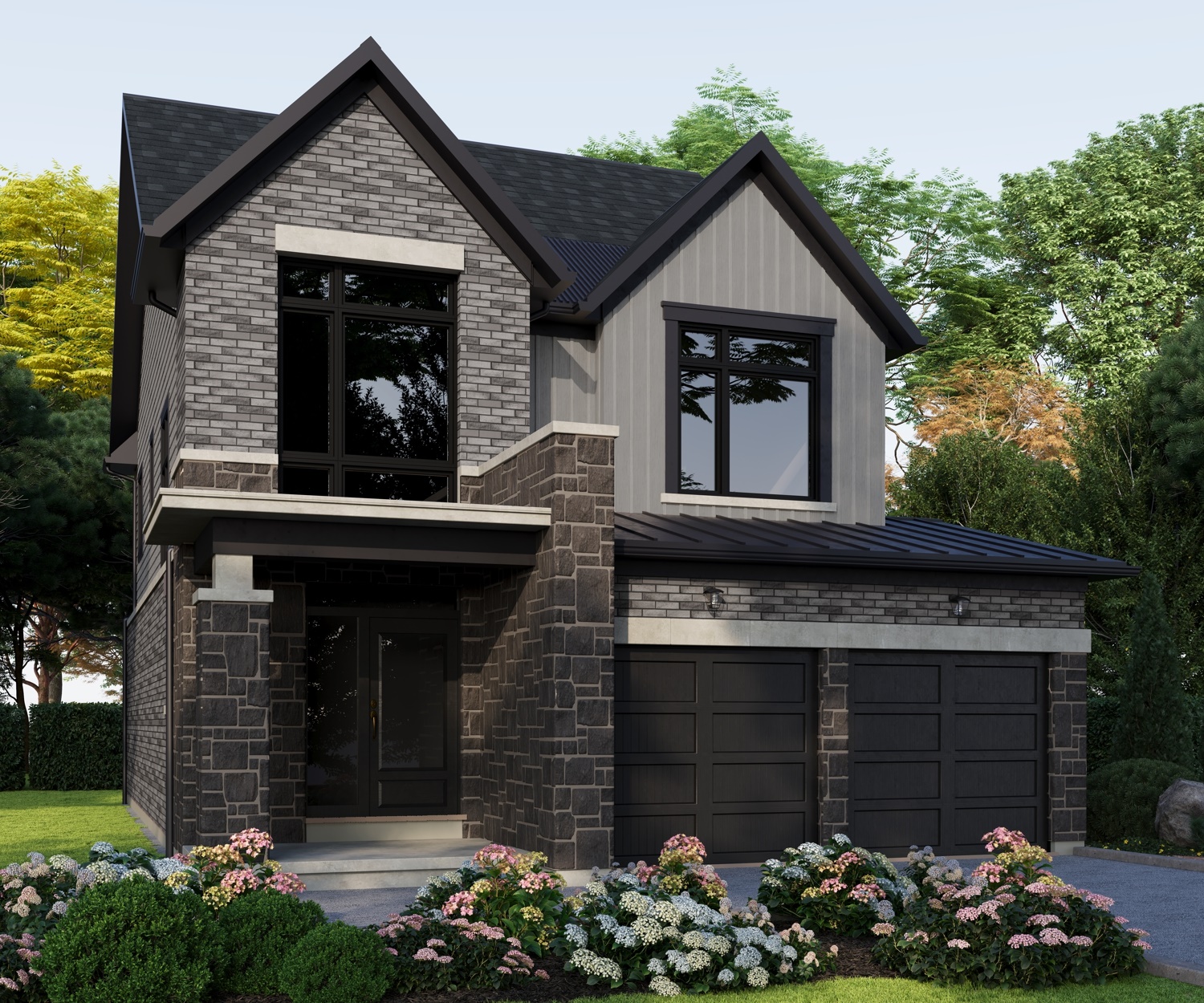 Camden - Elev. B floor plan