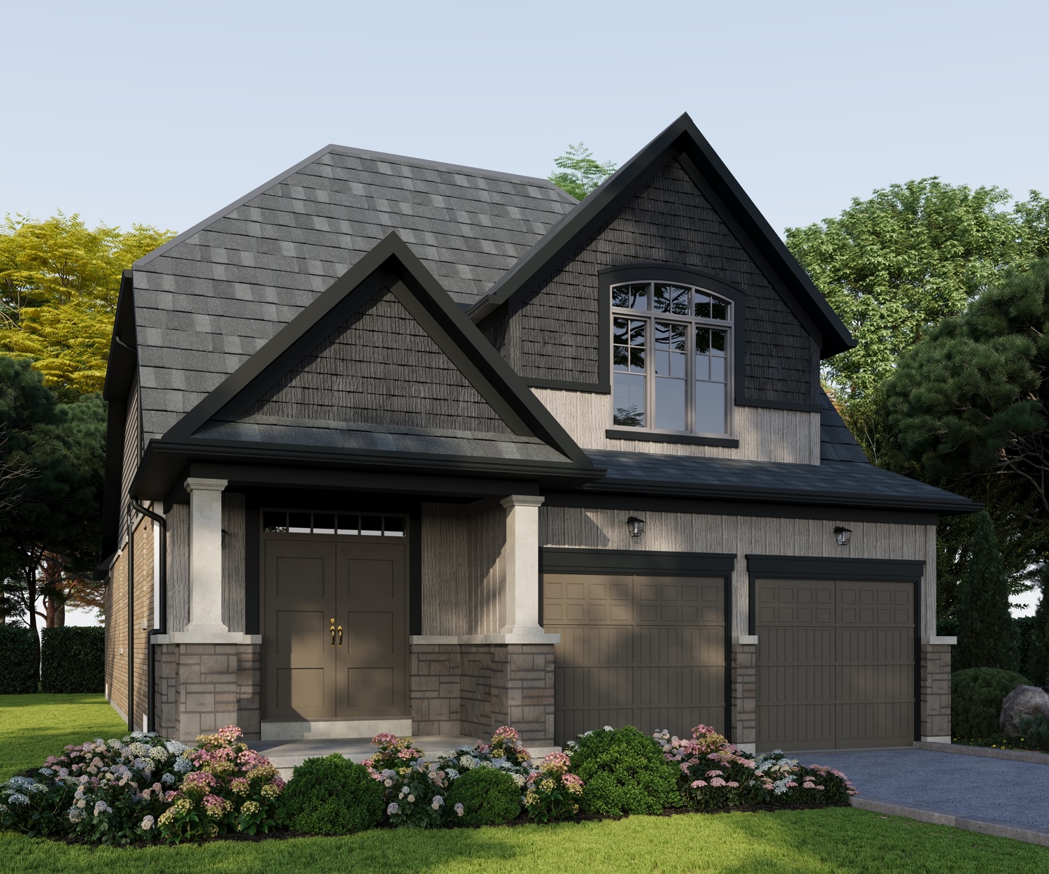 Redstone - Elev. A floor plan