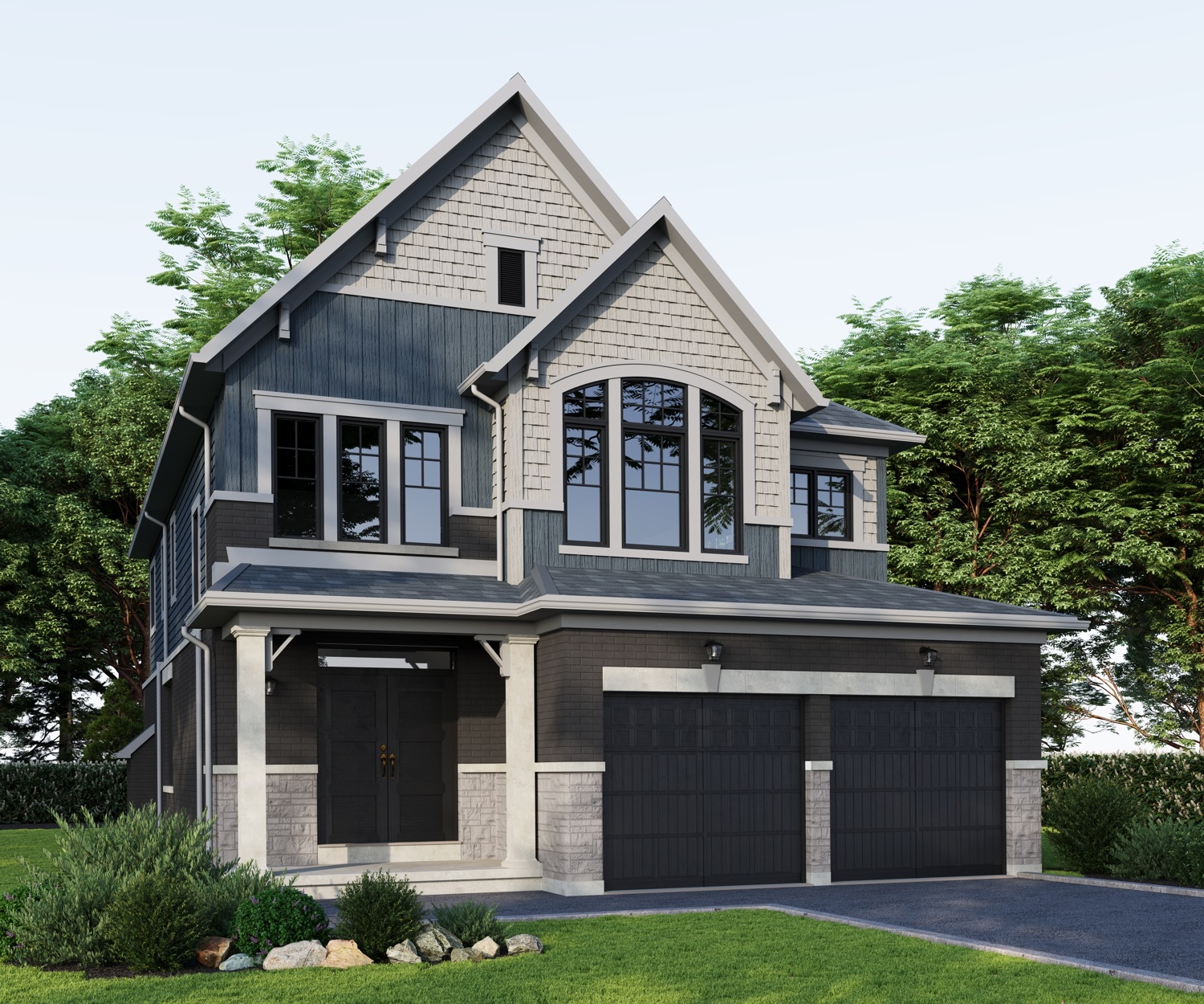 Kensington - Elev. A floor plan