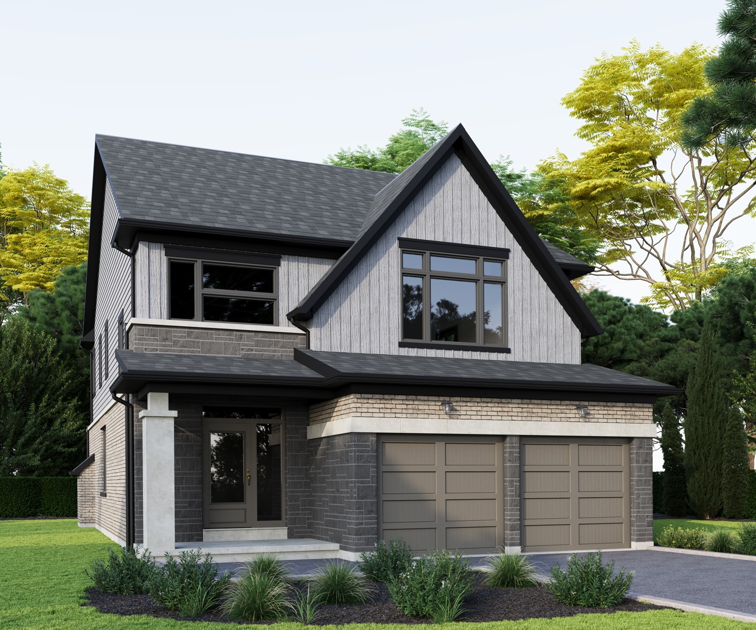 Kensington - Elev. B floor plan