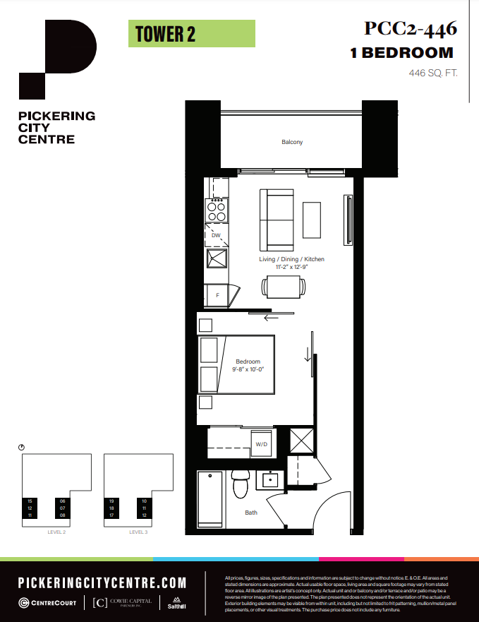 PCC2-446 floor plan