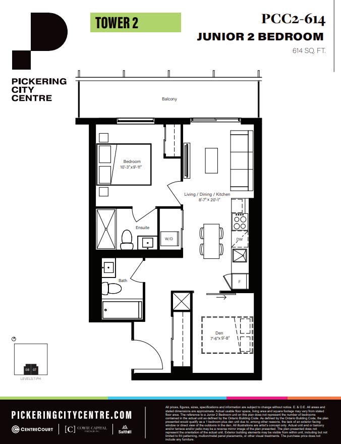 PCC2-614 floor plan