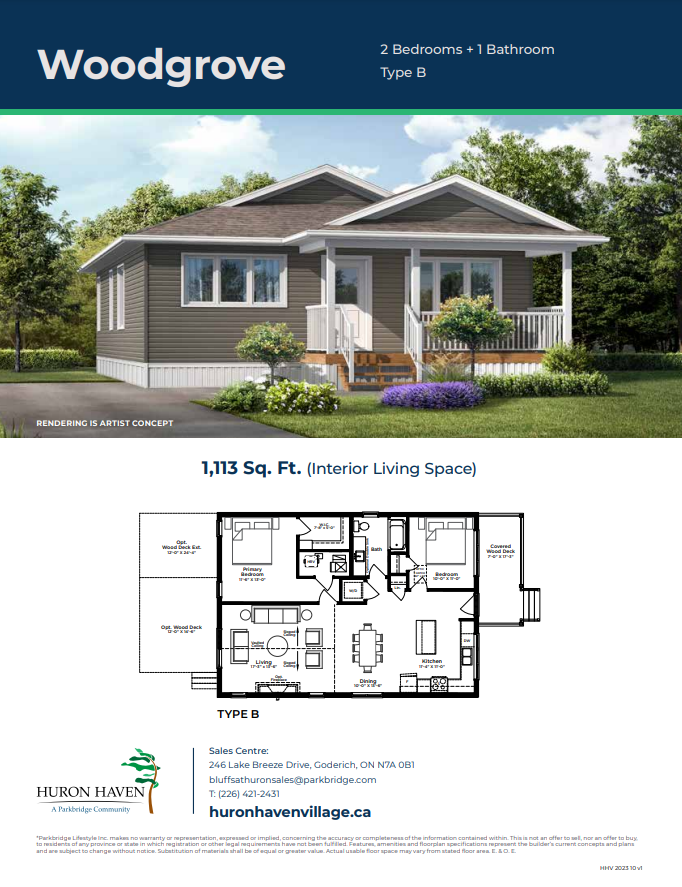 Woodgrove Type B floor plan