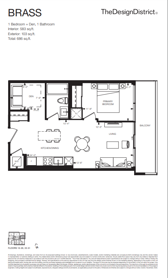 1012 - B floor plan