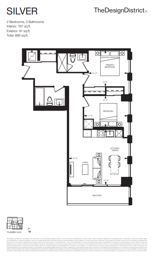 1113 - B floor plan