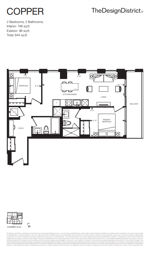 1011 - B floor plan