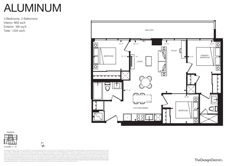 1121 - B floor plan