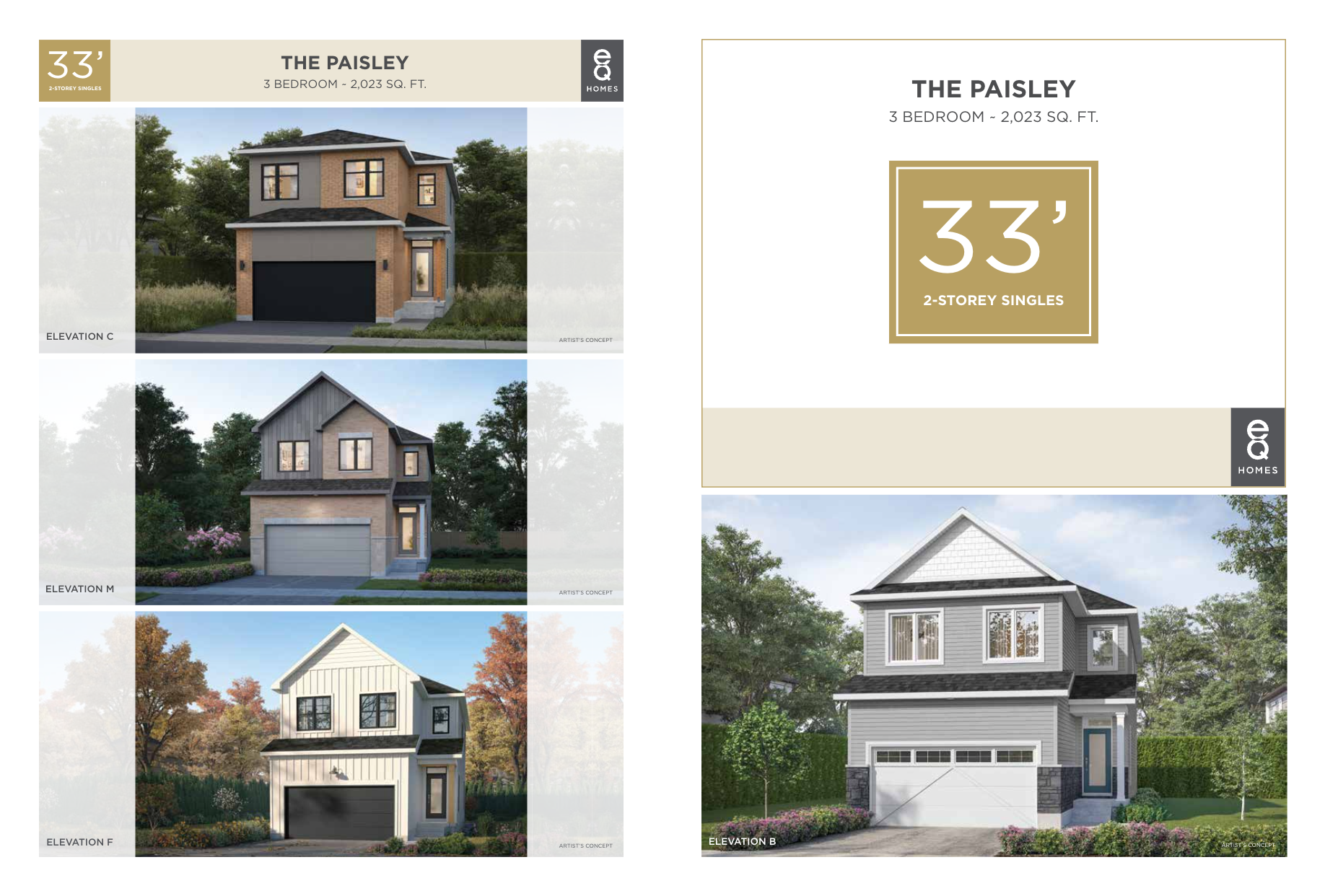 The Paisley floor plan