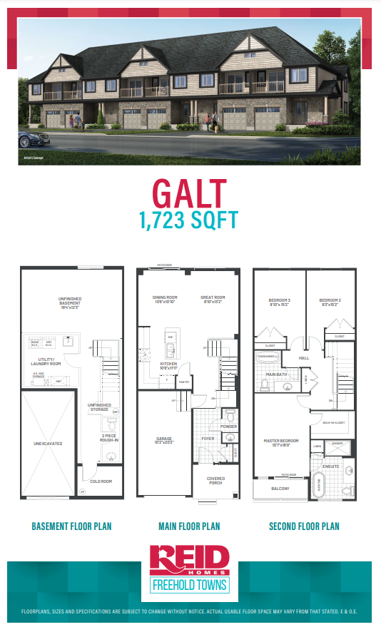 Galt floor plan