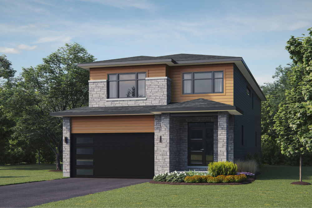 The Opal - Elevation 2 floor plan