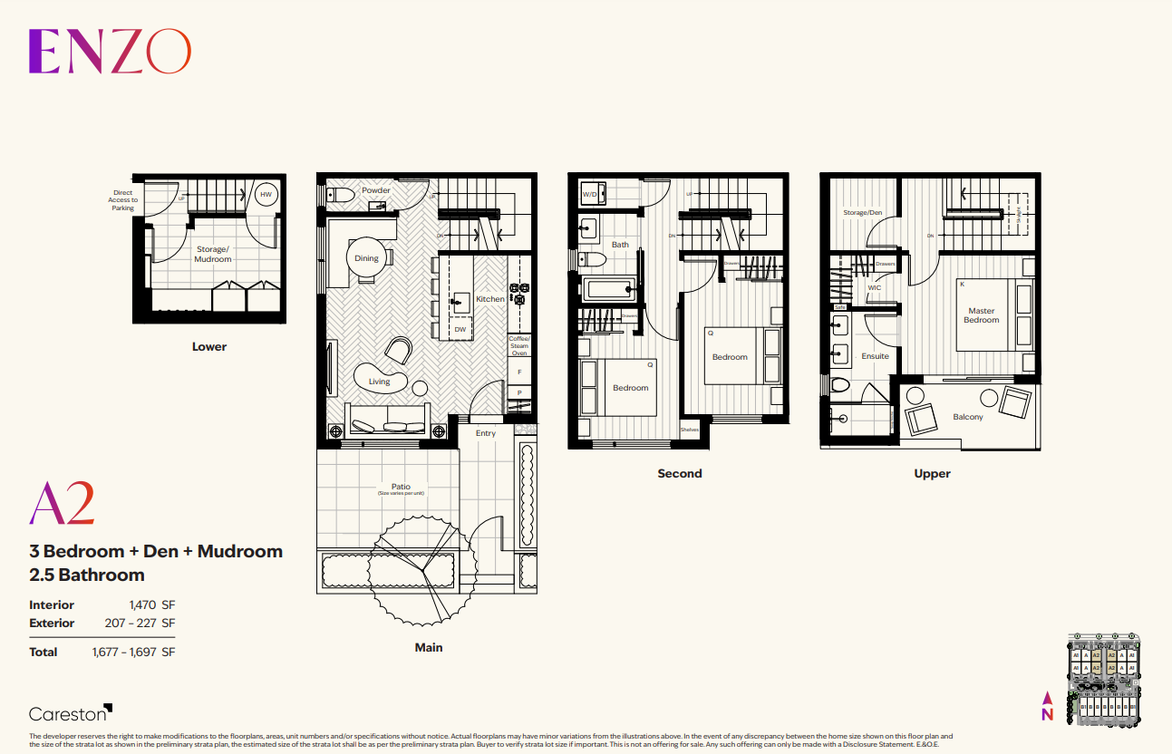 A2 floor plan