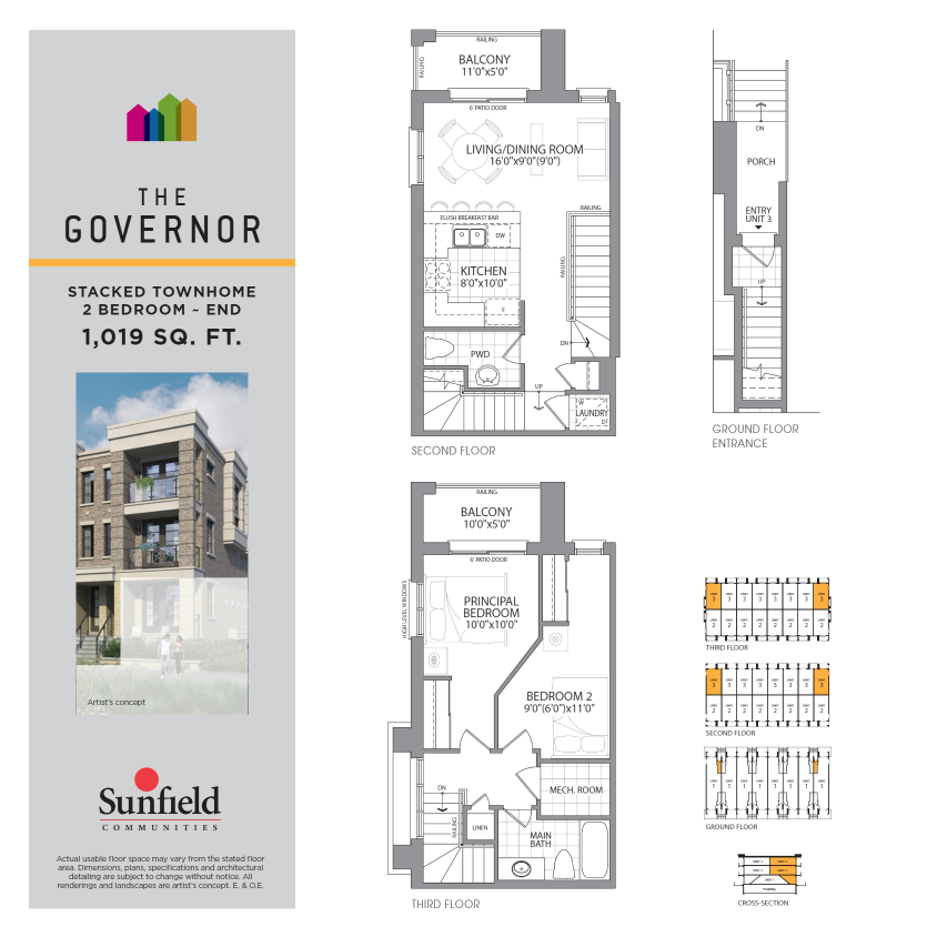 The Governor End floor plan