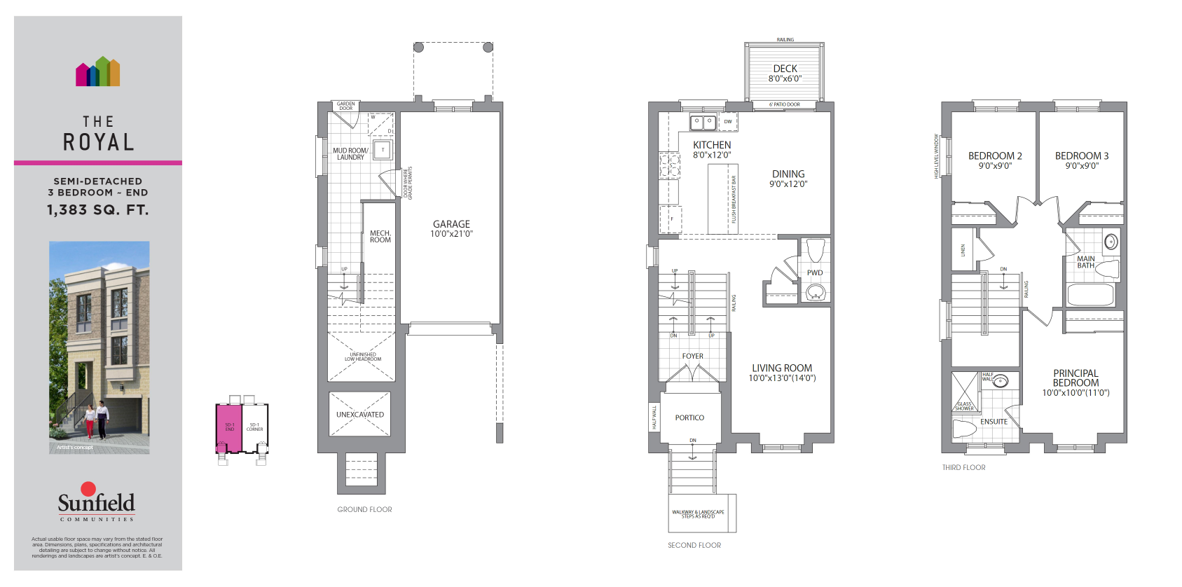 The Royal floor plan