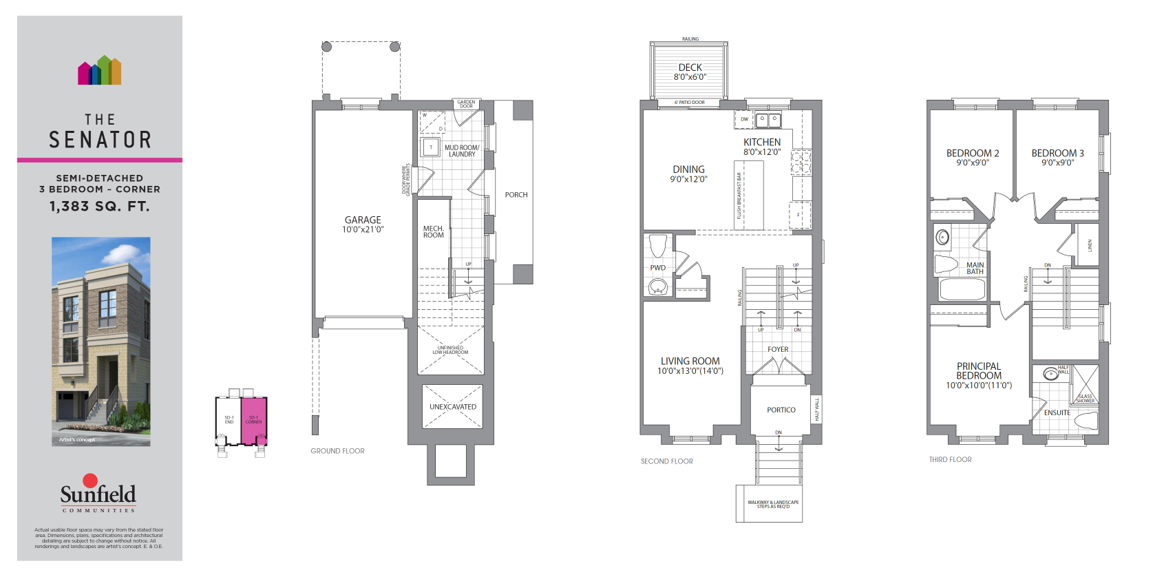 The Senator floor plan