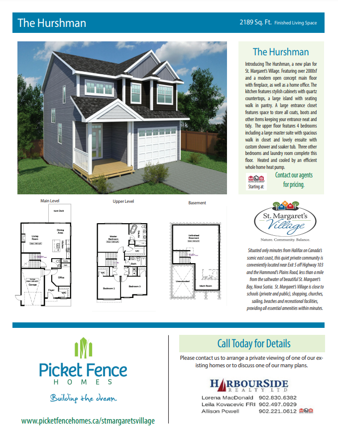 The Hurshman floor plan