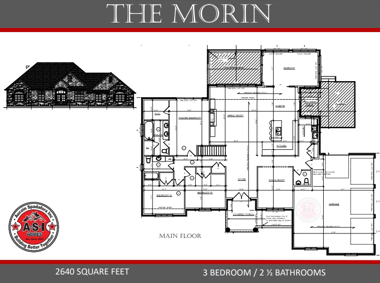 The Morin 2 floor plan