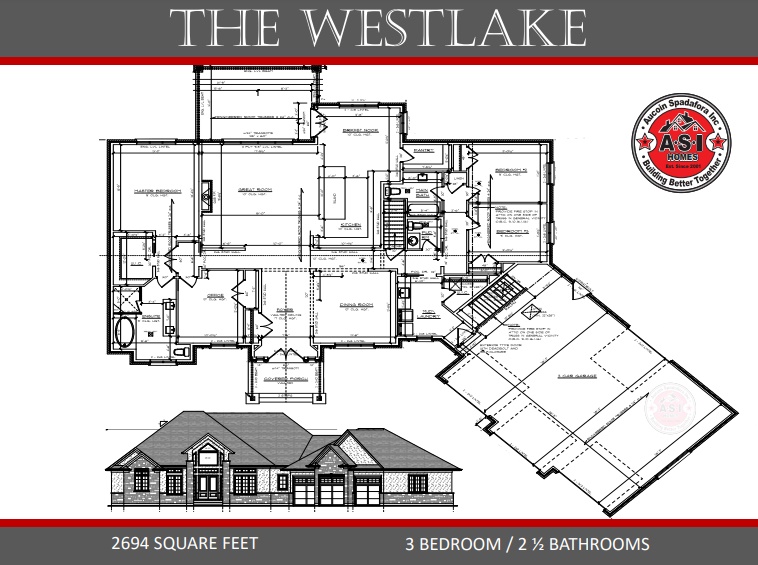 The Westlake floor plan