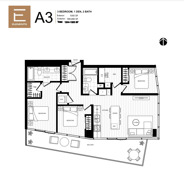 A3 floor plan