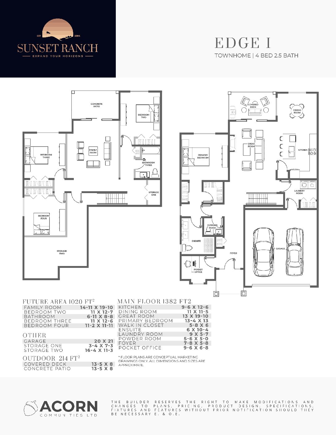 Edge I floor plan