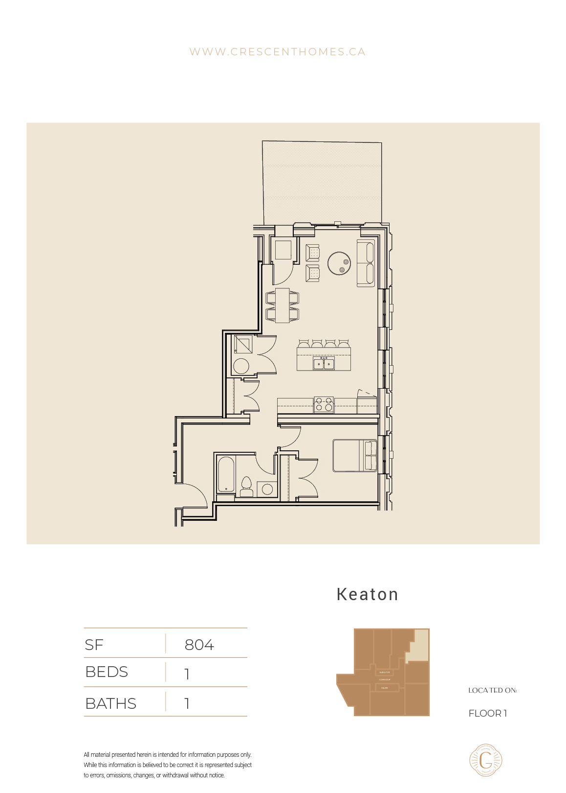 Keaton floor plan